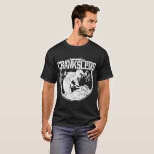 CrankSleds Logo - White T-Shirt