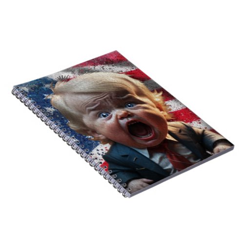 Cranky Baby Trump Notebook