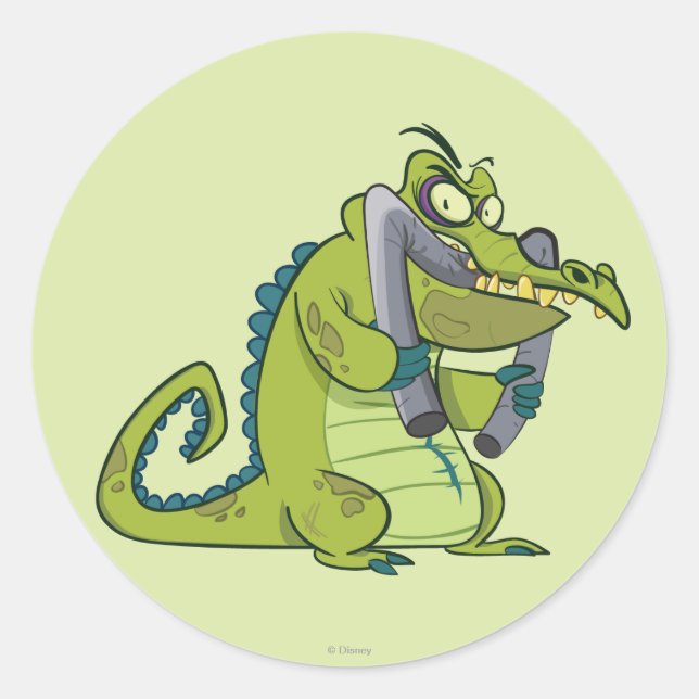 Cranky Classic Round Sticker (Front)