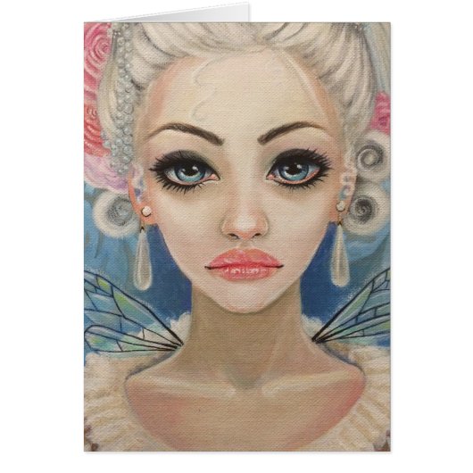 Cranky Fairy Original Art Cards (Front)