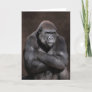 Cranky Gorilla Blank Card
