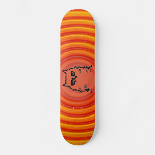 Cranky Grump Cat Skateboards,  Skateboard Deck