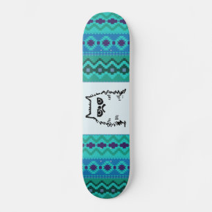 Cranky Grump Cat Skateboards,  Skateboard Deck
