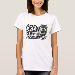 Cranky Runner Endless Waiting Funny Ultramarathon T-Shirt