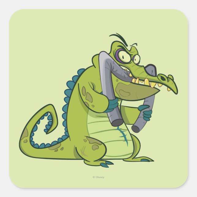 Cranky Square Sticker (Front)