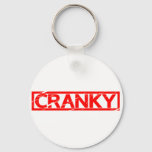 Cranky Stamp Keychain