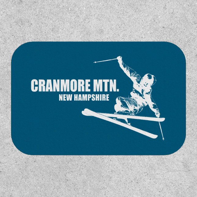 Cranmore Mountain Resort New Hampshire Skier Patch (Front)