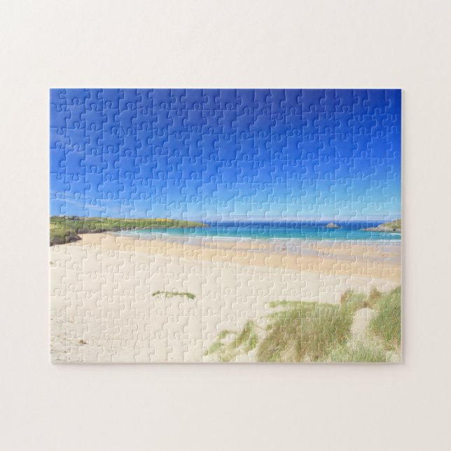 Crantock Bay Jigsaw Puzzle (Horizontal)
