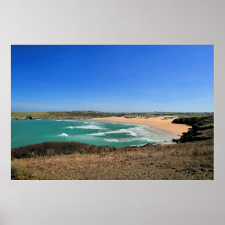 Crantock Bay Poster
