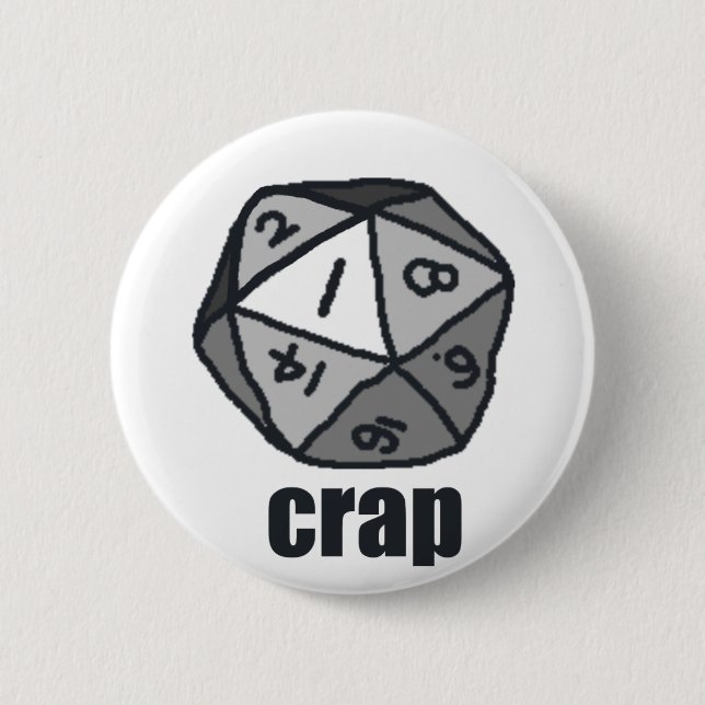 Crap Button (Front)