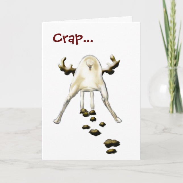 Crap... Holiday Card (Front)