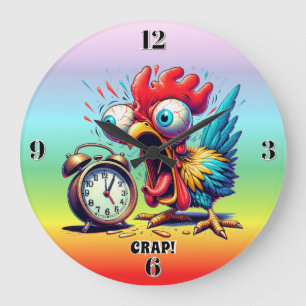 CRAP! LARGE CLOCK