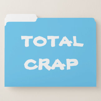 CRAP Set of File Folders