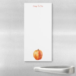 Crap To Do Pumpkin Notepad