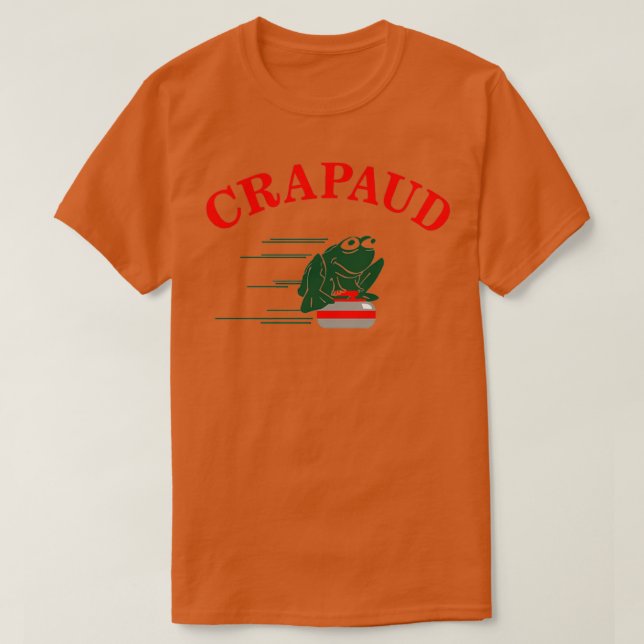 crapaud curling club T-Shirt (Design Front)