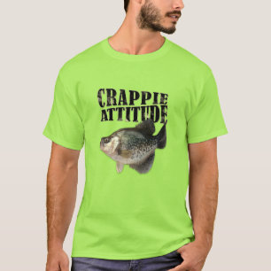 Crappie Attitude Fishing T-Shirt