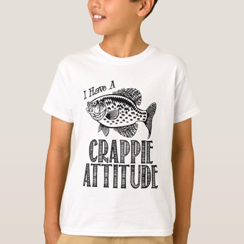 Crappie Attitude T_Shirt