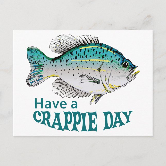 Crappie Day Postcard (Front)