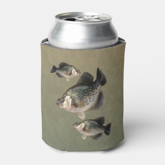 Crappie Fish Can Cooler