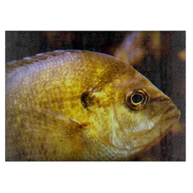 Crappie Fish Outdoorsman Cutting Board (Front)