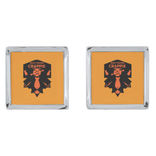 Crappie Fishing Canada Cufflinks