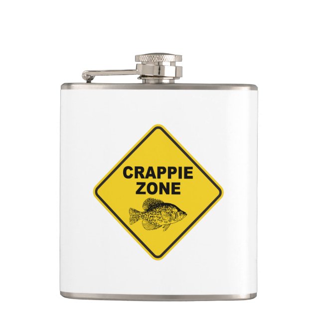 Crappie Zone Flask (Front)