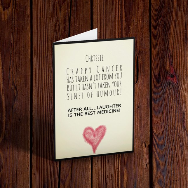 Crappy Cancer Customisable Card (Creator Uploaded)