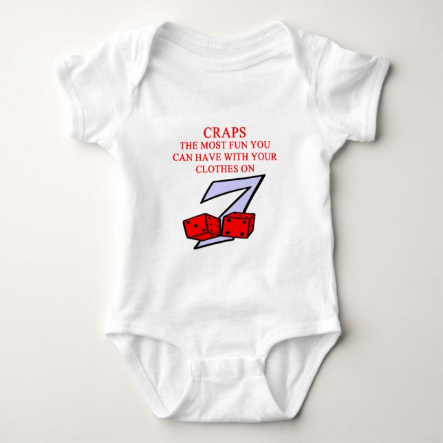 CRAPS BABY BODYSUIT (Front)
