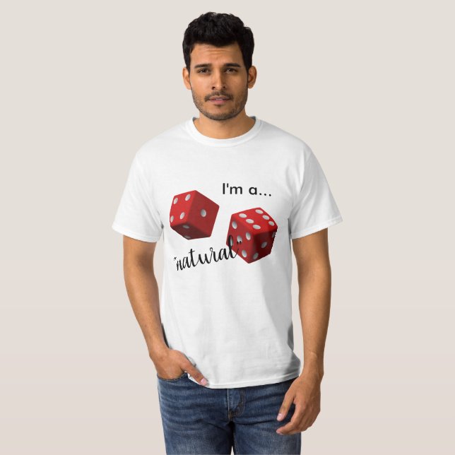 Craps Natural Casino shirt (Front Full)