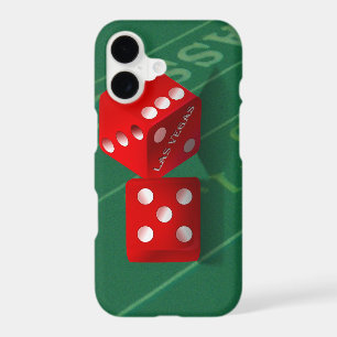 Craps Table With Las Vegas Dice iPhone 17 Case