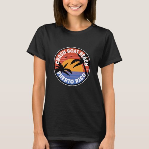 Crash Boat Beach Puerto Rico Sunrise T_Shirt