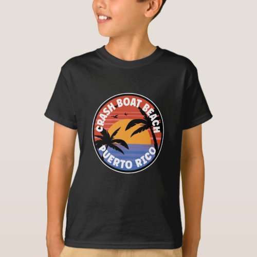 Crash Boat Beach Puerto Rico Sunrise T_Shirt