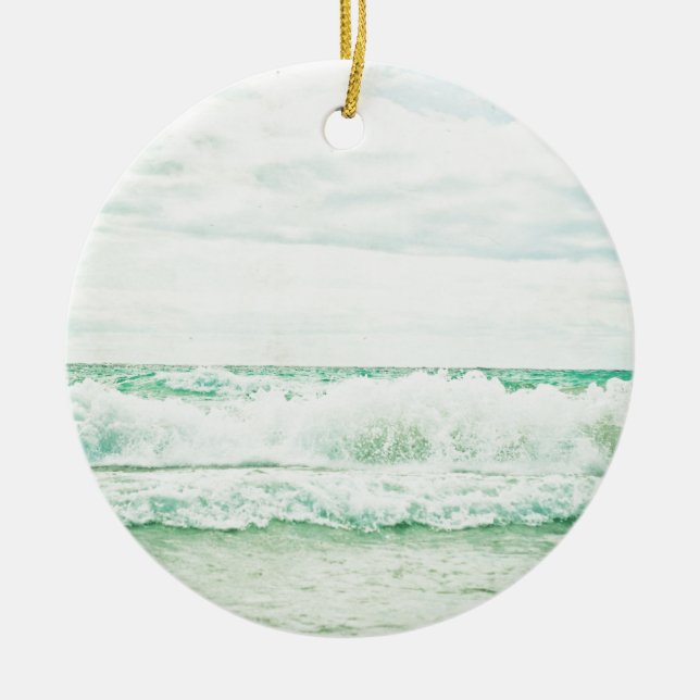 Crash Ceramic Ornament (Front)