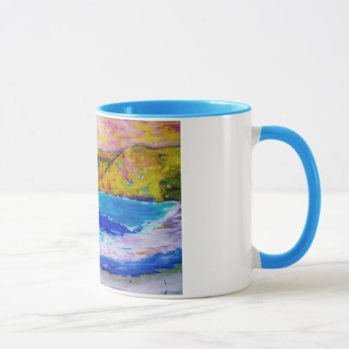 crash of a wave mug