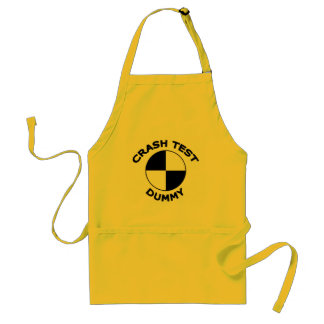 Crash Test Dummy Adult Apron