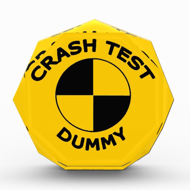 Crash Test Dummy Award (Front)