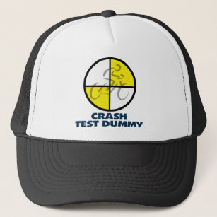 CRASH TEST DUMMY - bike Trucker Hat