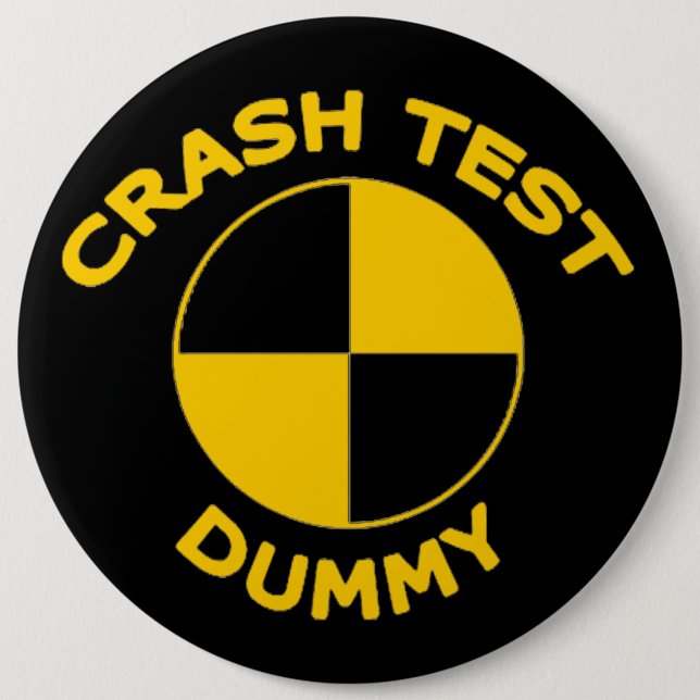 Crash Test Dummy Button (Front)