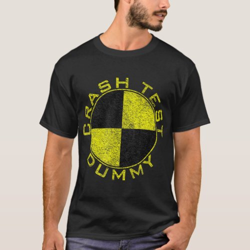 CRASH TEST DUMMY COSTUME PRETEND IM A CRASH T_Shirt