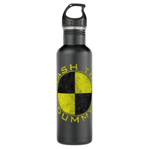 CRASH TEST DUMMY COSTUME PRETEND IM A CRASH TEST  STAINLESS STEEL WATER BOTTLE