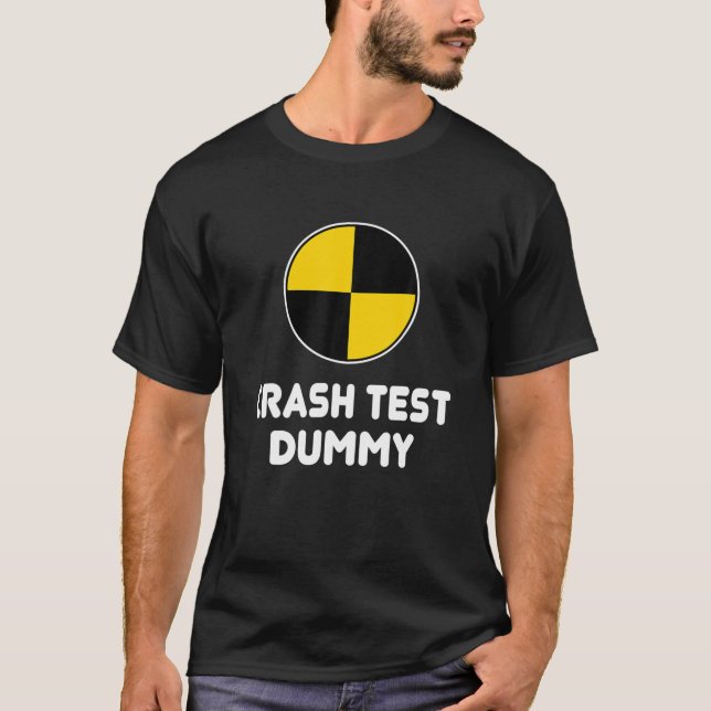 Crash Test Dummy Halloween T-Shirt (Front)