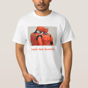 Crash test dummy T shirt