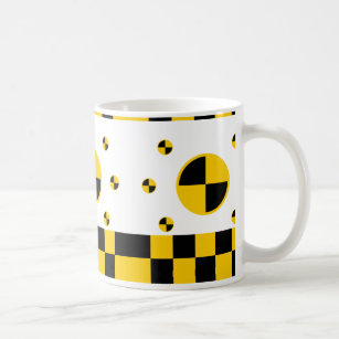 Crash Test Markers Bold Style Coffee Mug