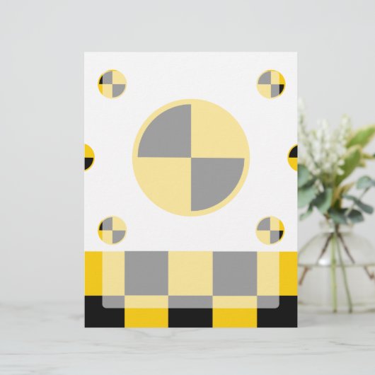 Crash Test Markers Graphics (Standing Front)