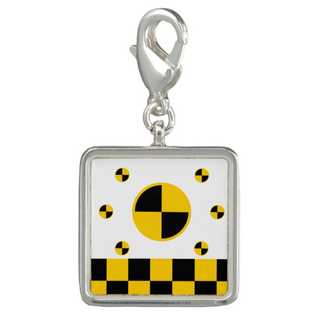 Crash Test Markers Graphics Charm (Front)