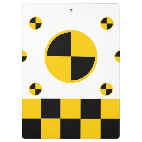 Crash Test Markers Graphics Clipboard