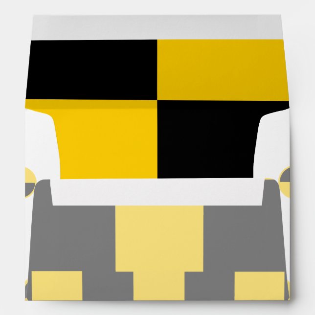 Crash Test Markers Graphics Envelope (Back (Bottom))