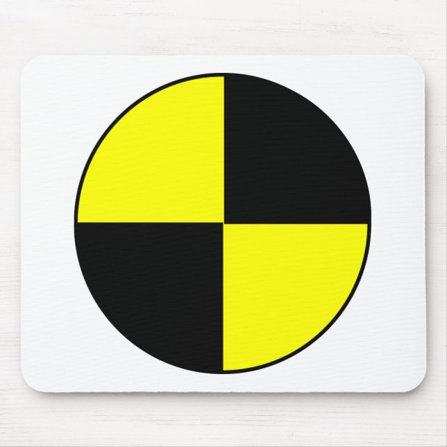 Crash Test Mouse Pad (Front)