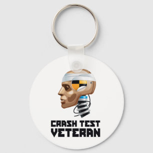 Crash Test Veteran Keychain