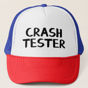 Crash tester trucker hat